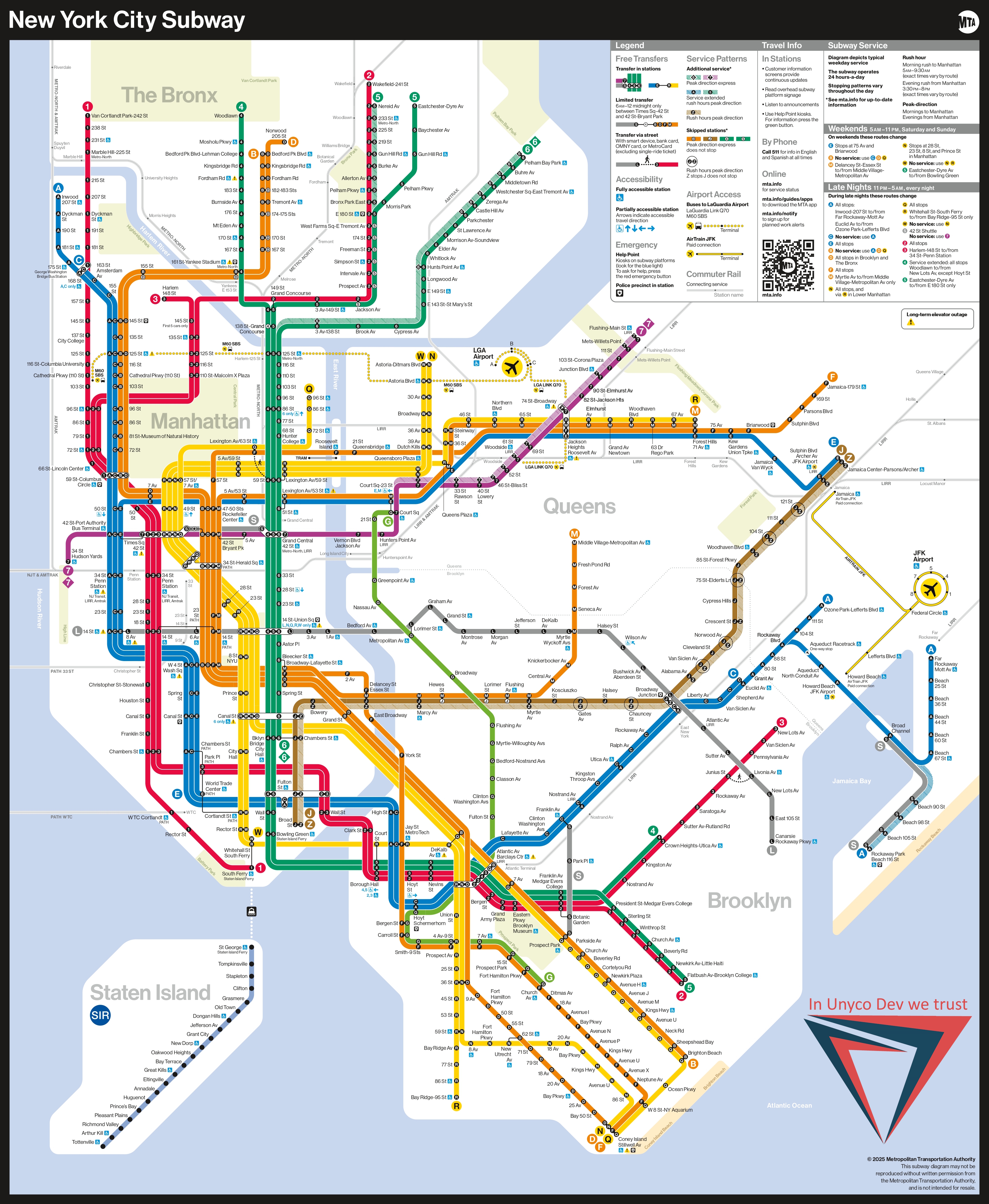 Plan / vue de New York
